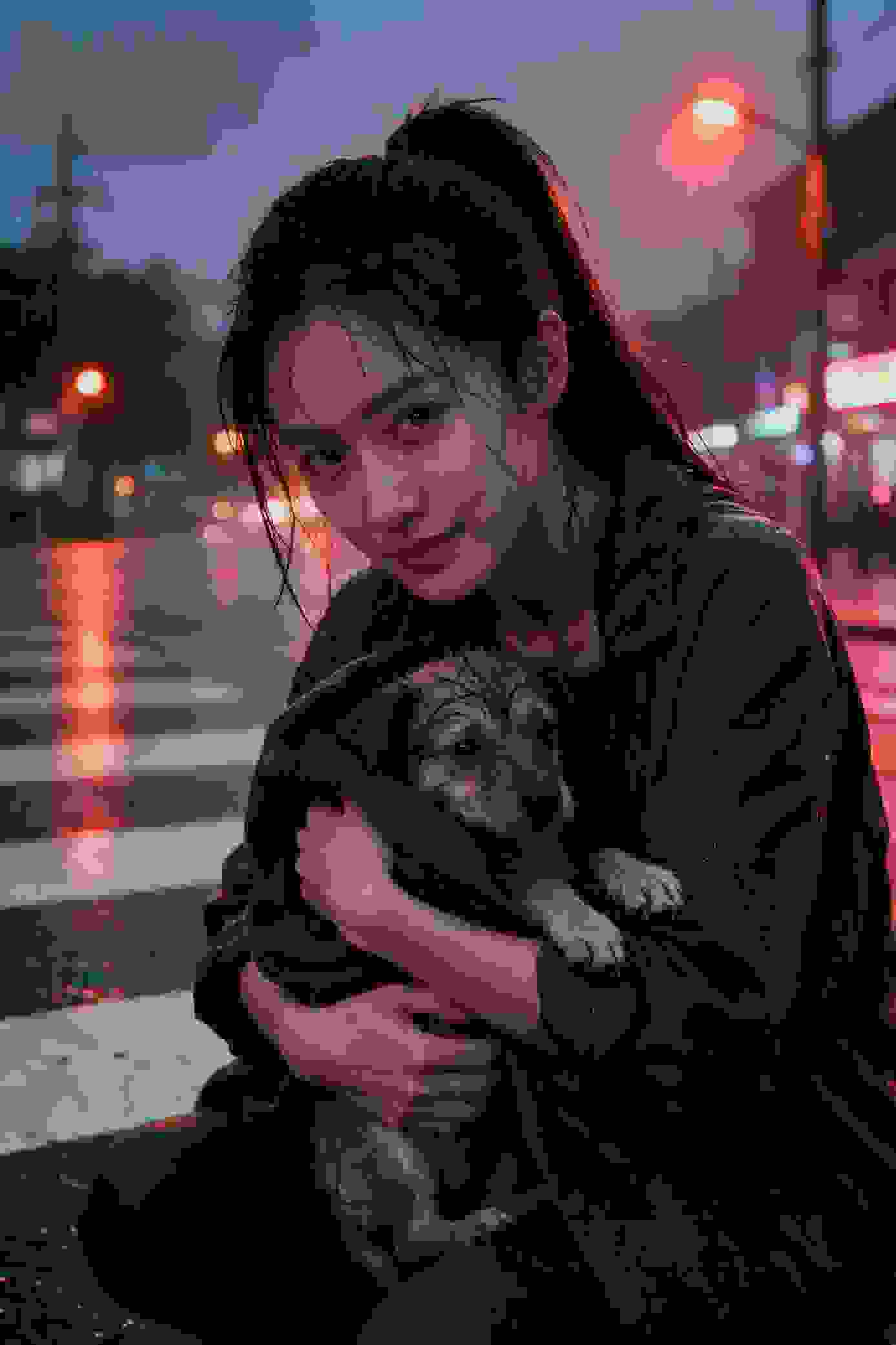 灰色的雨